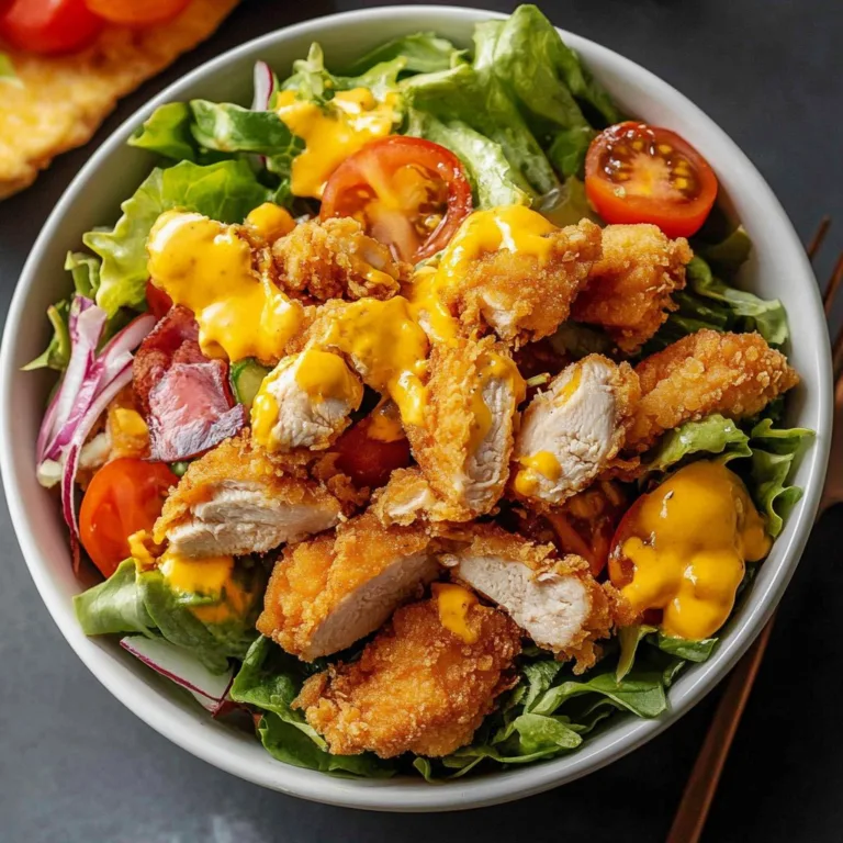 Crispy Chicken Salad Recipe for a Healthy Meal