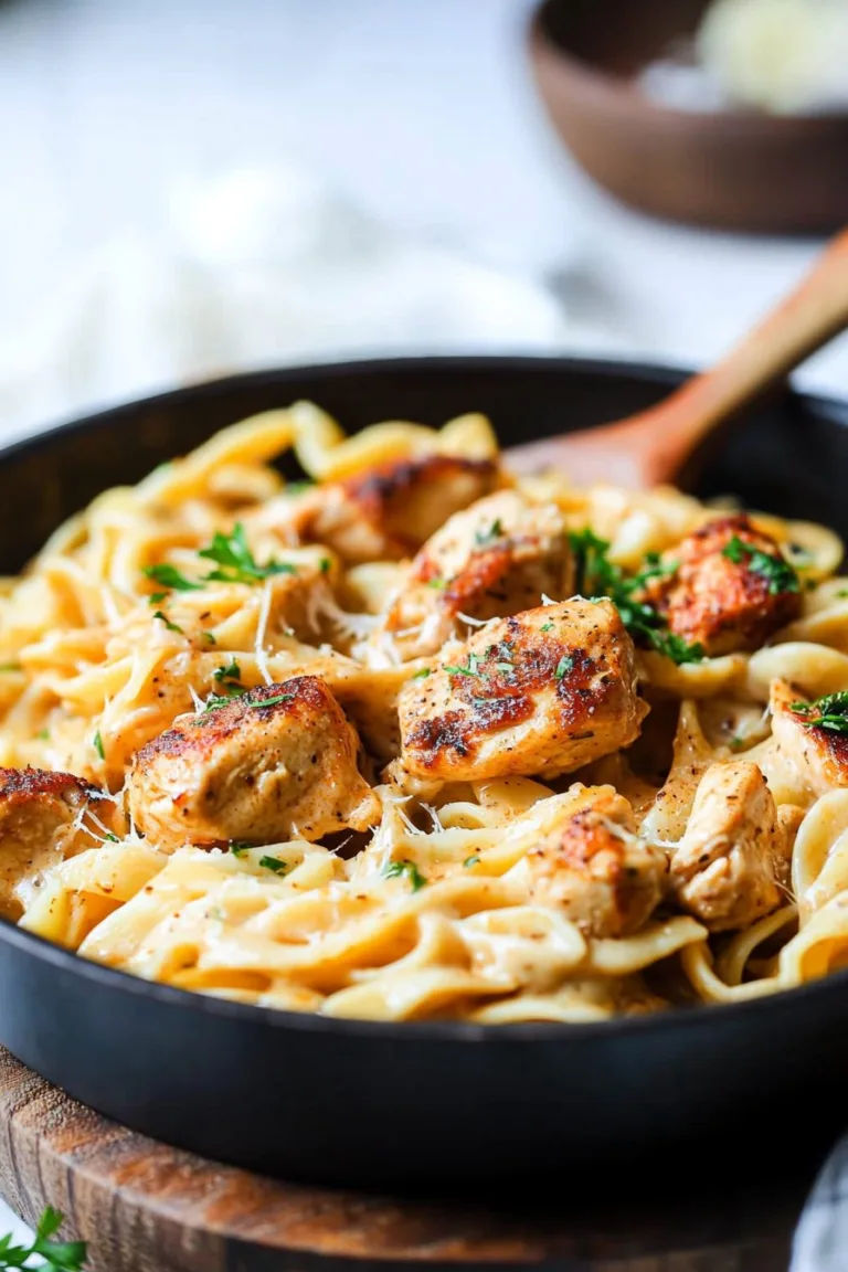 One Pot Creamy Cajun Chicken Pasta Recipe