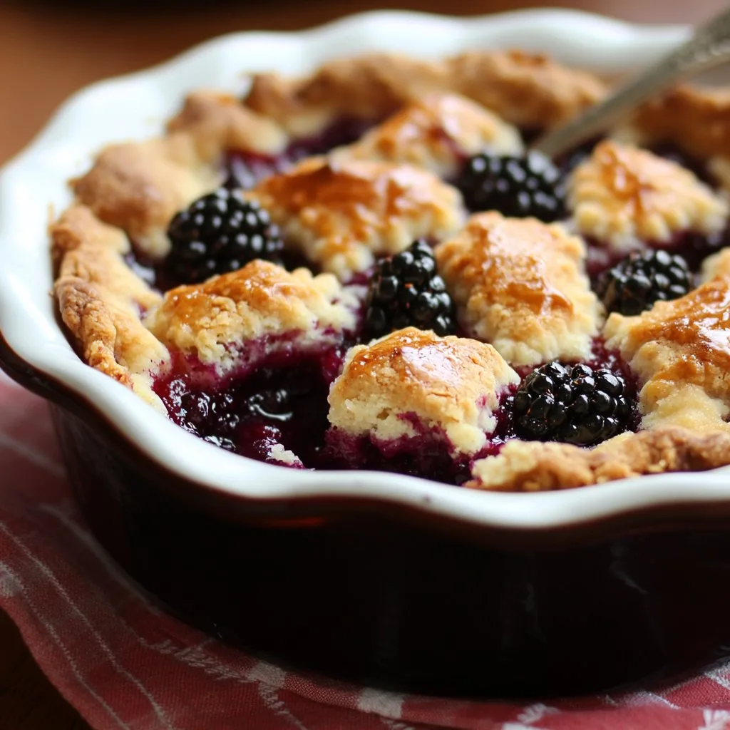 Easy Blackberry Cobbler Recipe for Dessert Lovers