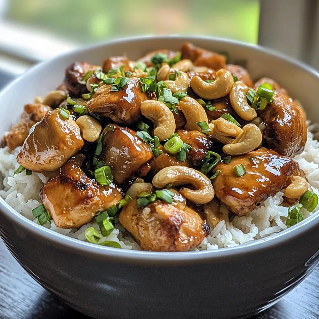 Crockpot Cashew Chicken Recipe | Delicious and Easy