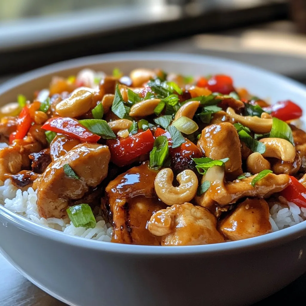 Crockpot Cashew Chicken Recipe | Delicious and Easy