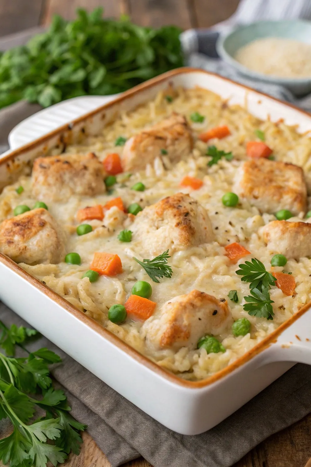 Creamy Chicken Rice Casserole Recipe