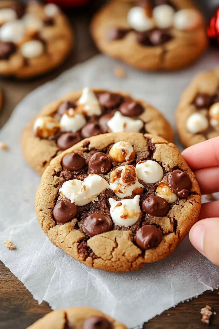 Toasted Reindeer Tracks Pudding Cookies Recipe