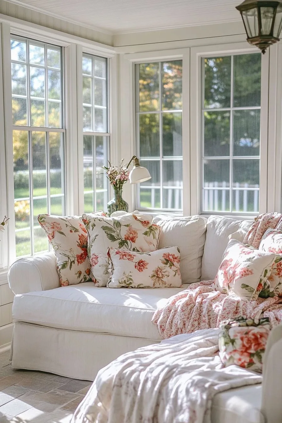 18 Cozy Sunroom Ideas That Will Make You Want to Curl Up With a Good Book - Item 17