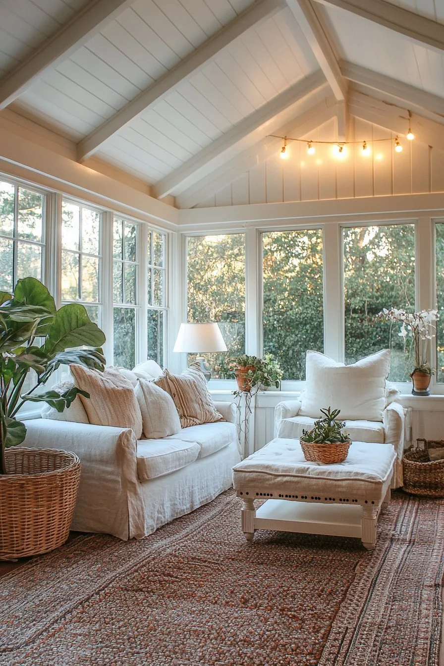 18 Cozy Sunroom Ideas That Will Make You Want to Curl Up With a Good Book - Item 7