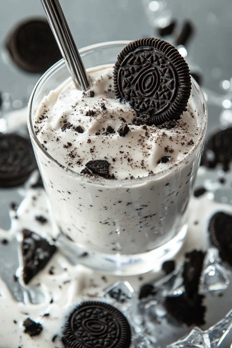 Easy Oreo Milkshake Only 3 Ingredients Recipe
