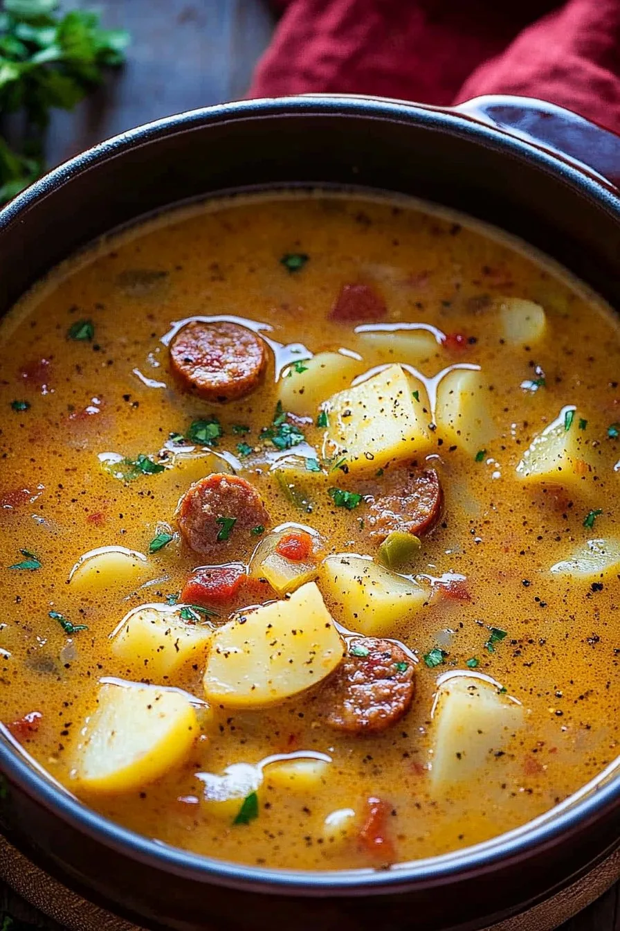 Cajun Potato Soup Recipe: A Spicy Delight