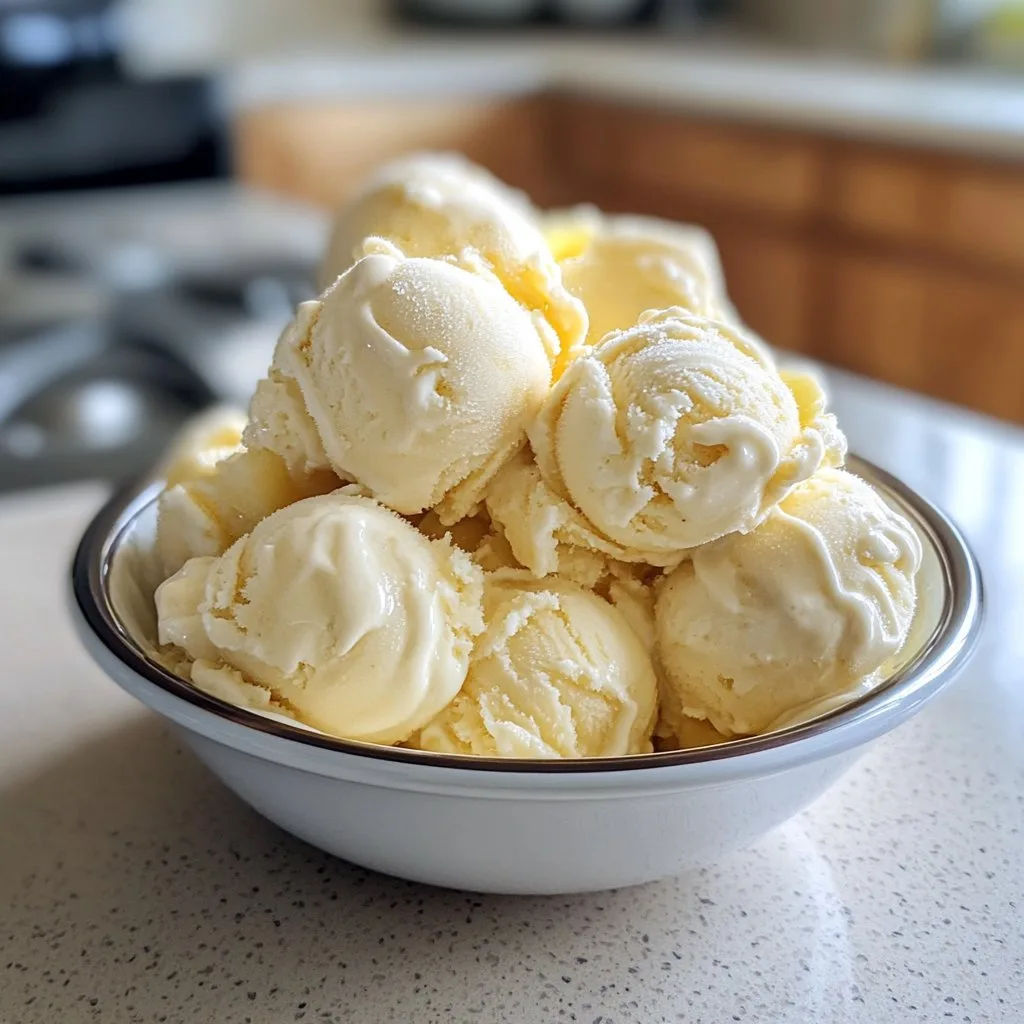 Pineapple Ice Cream: Creamy Tropical Delight Recipe