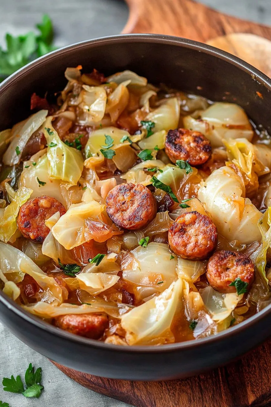 Cabbage and Sausage Recipe: Delicious and Easy