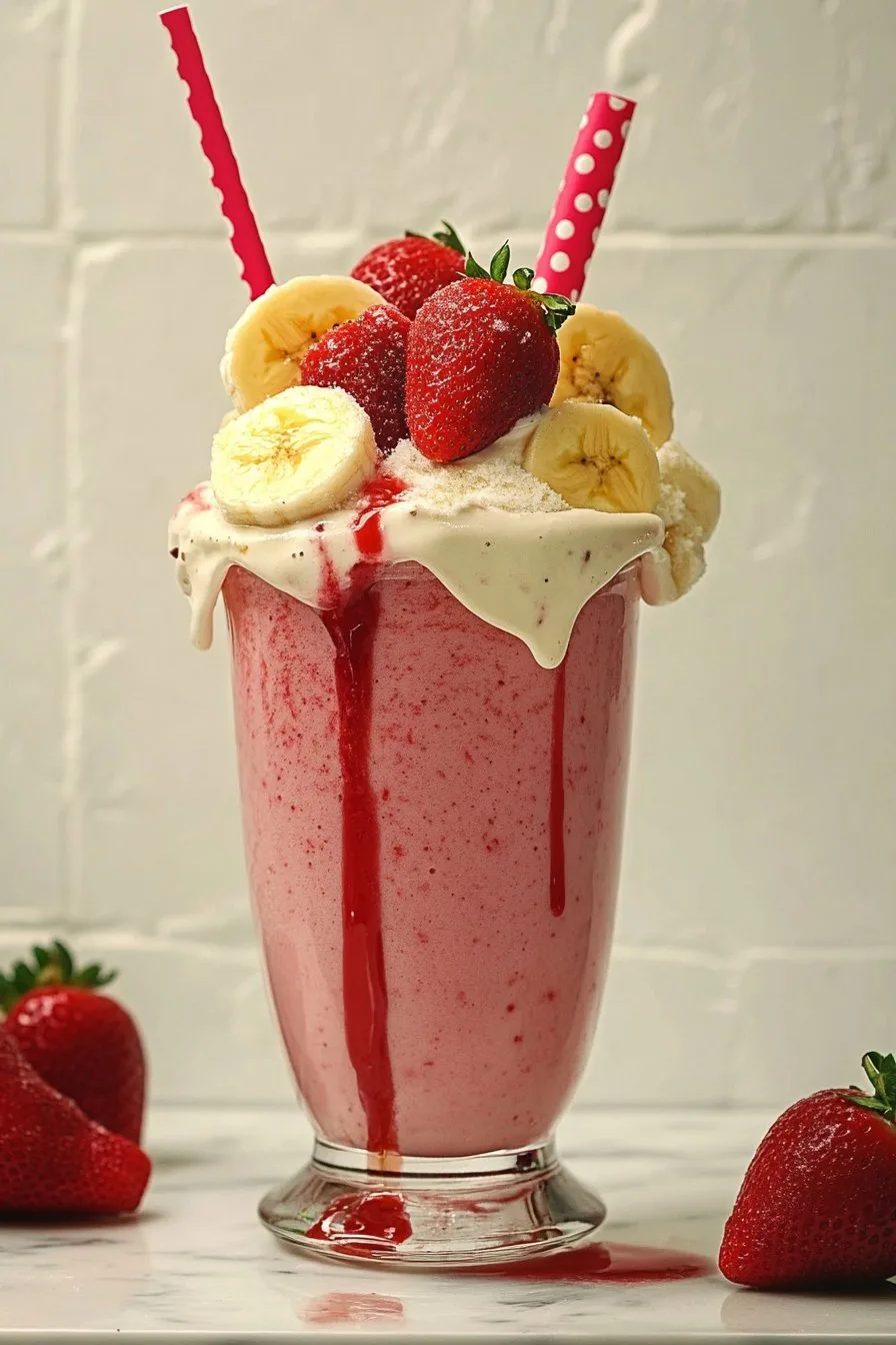 Strawberry Banana Smoothie Recipe - Quick & Delicious