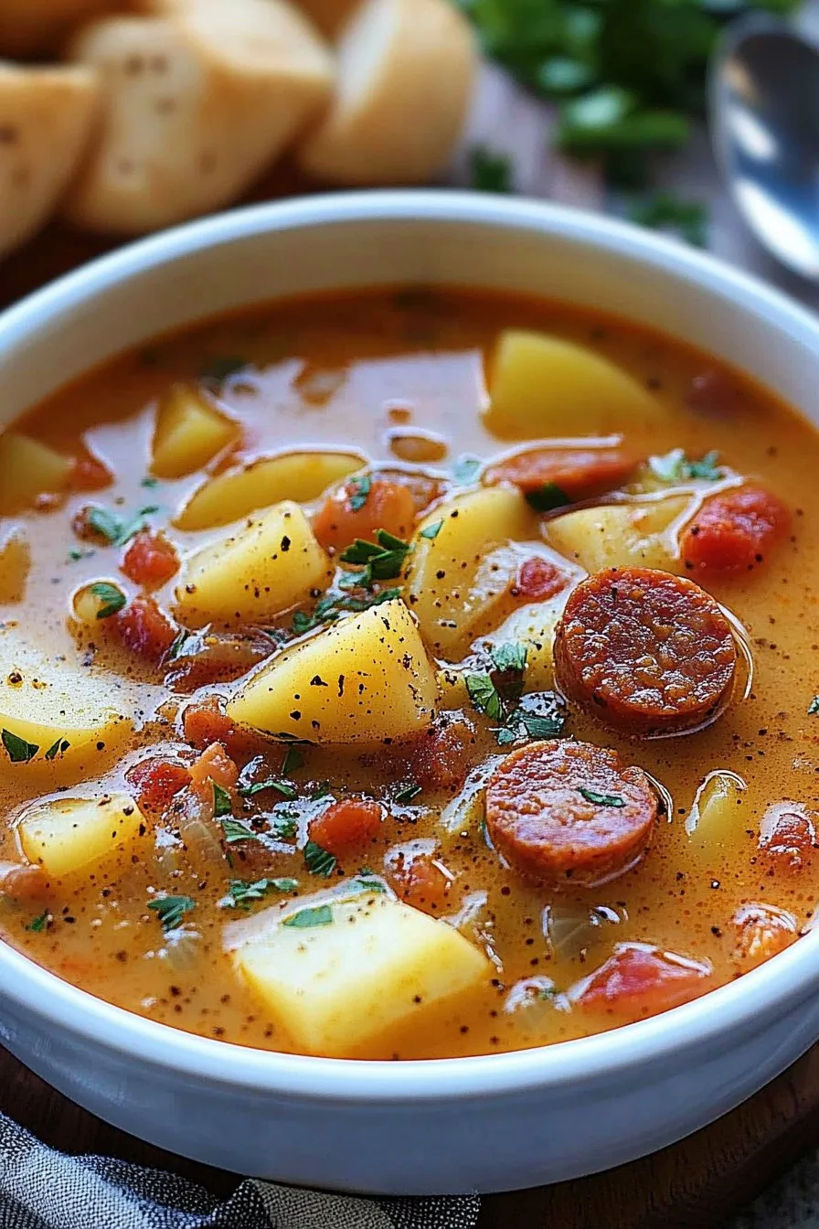 Cajun Potato Soup Recipe: A Spicy Delight