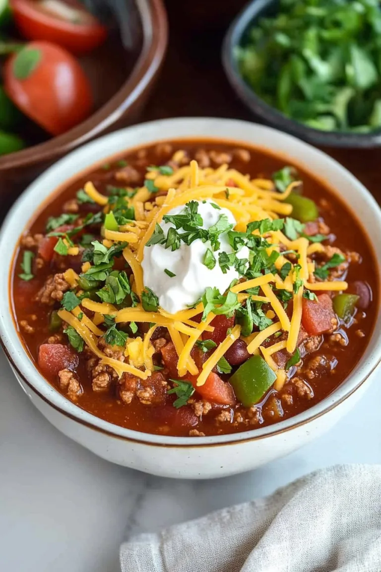 Healthy Ground Turkey Chili Recipe – Delicious & Easy