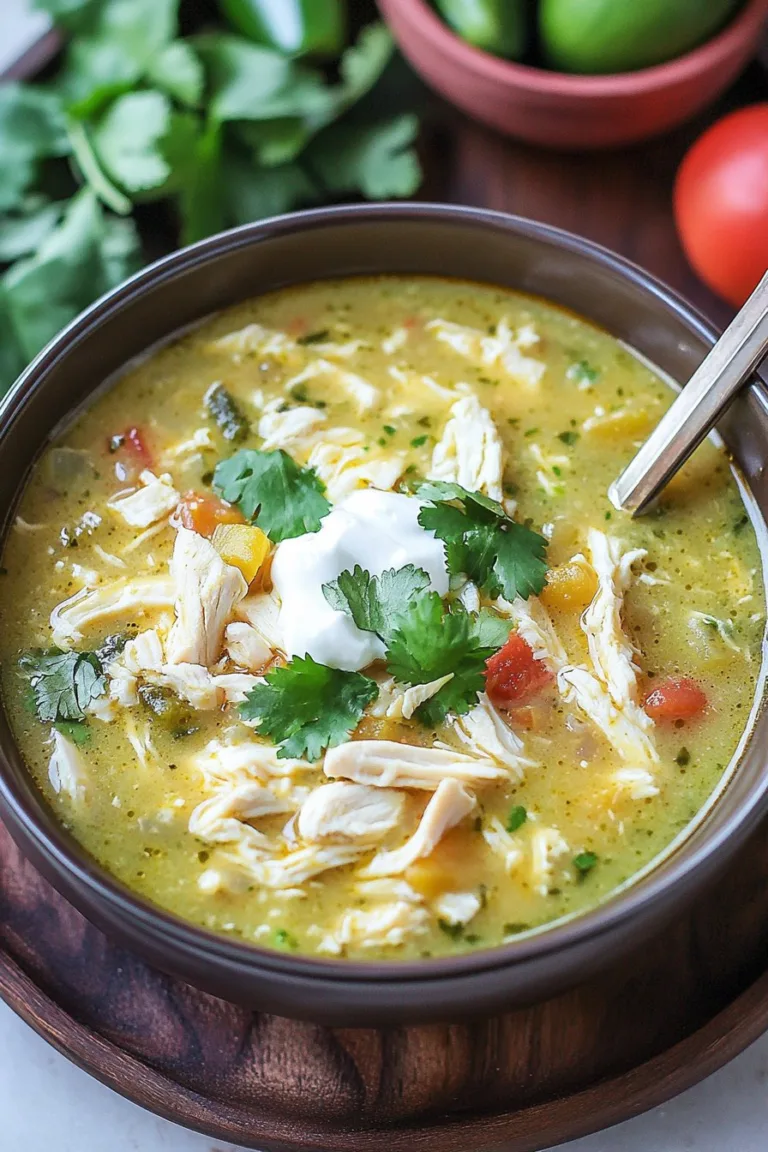 Green Enchiladas Chicken Soup Recipe – Comfort in a Bowl