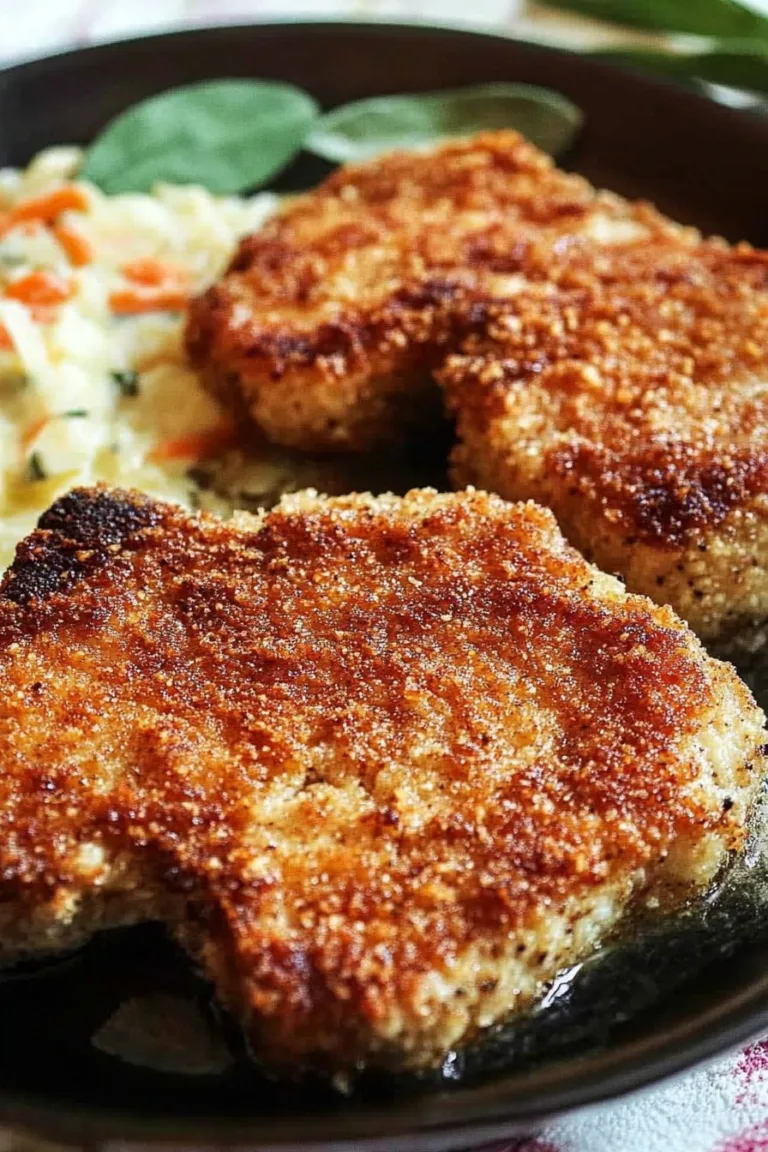 Crispy Panko Crusted Fried Pork Chops Recipe