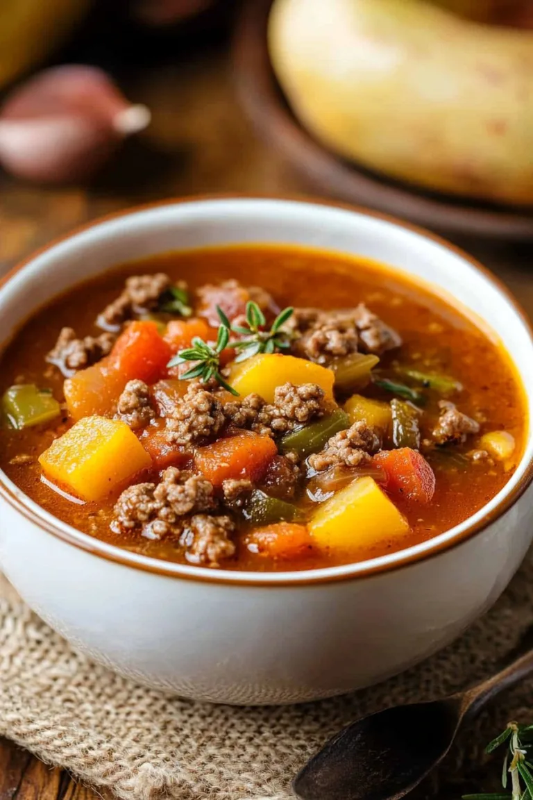 Hamburger Soup Recipe: A Hearty Comfort Dish