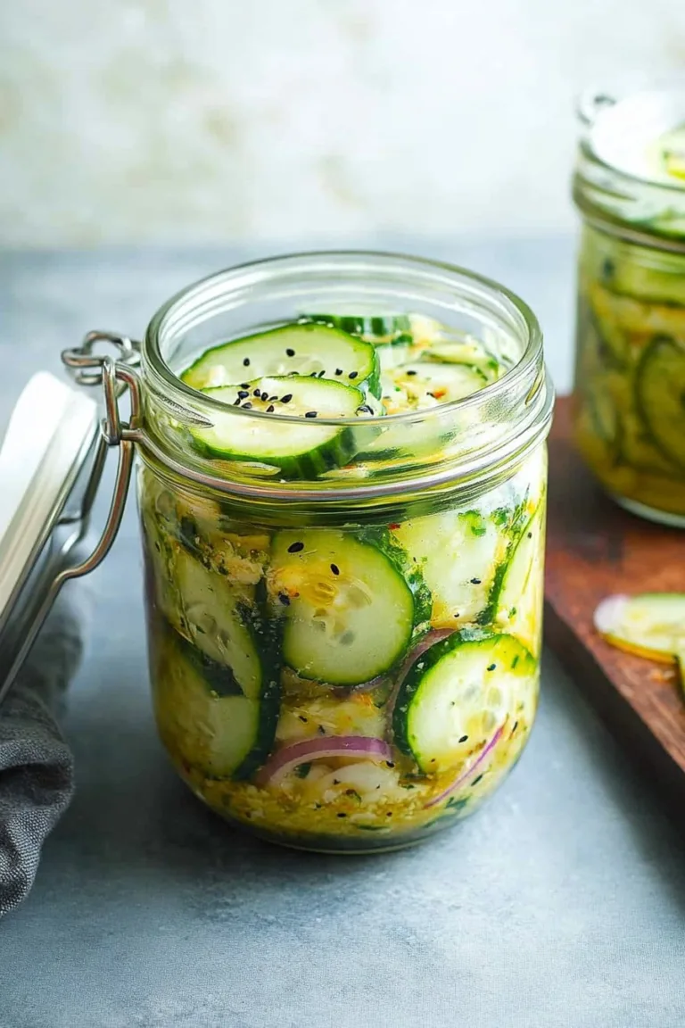 Cucumber Salad in a Jar: Easy, Fresh & Delicious