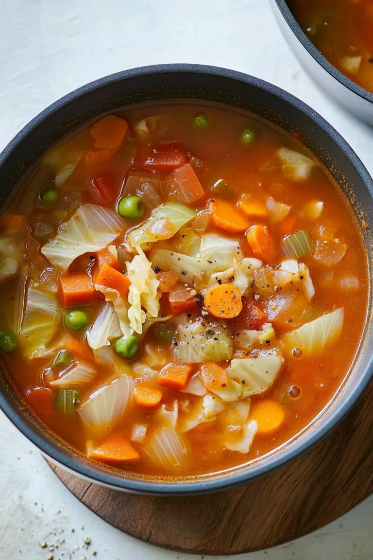 Cabbage Fat Burning Soup Recipe: Delicious & Healthy