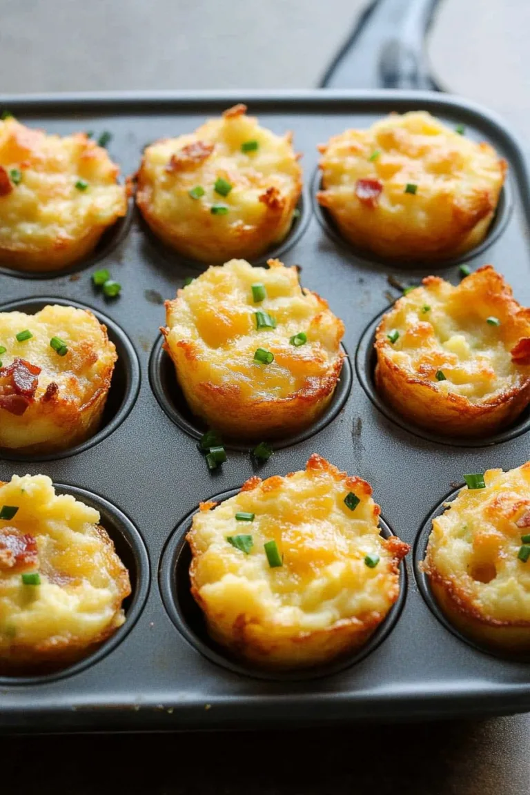 Cheesy Mashed Potato Puffs Recipe – Crispy & Delicious