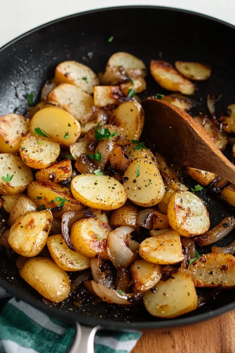 Fried Potatoes and Onion: A Home Cook’s Delight