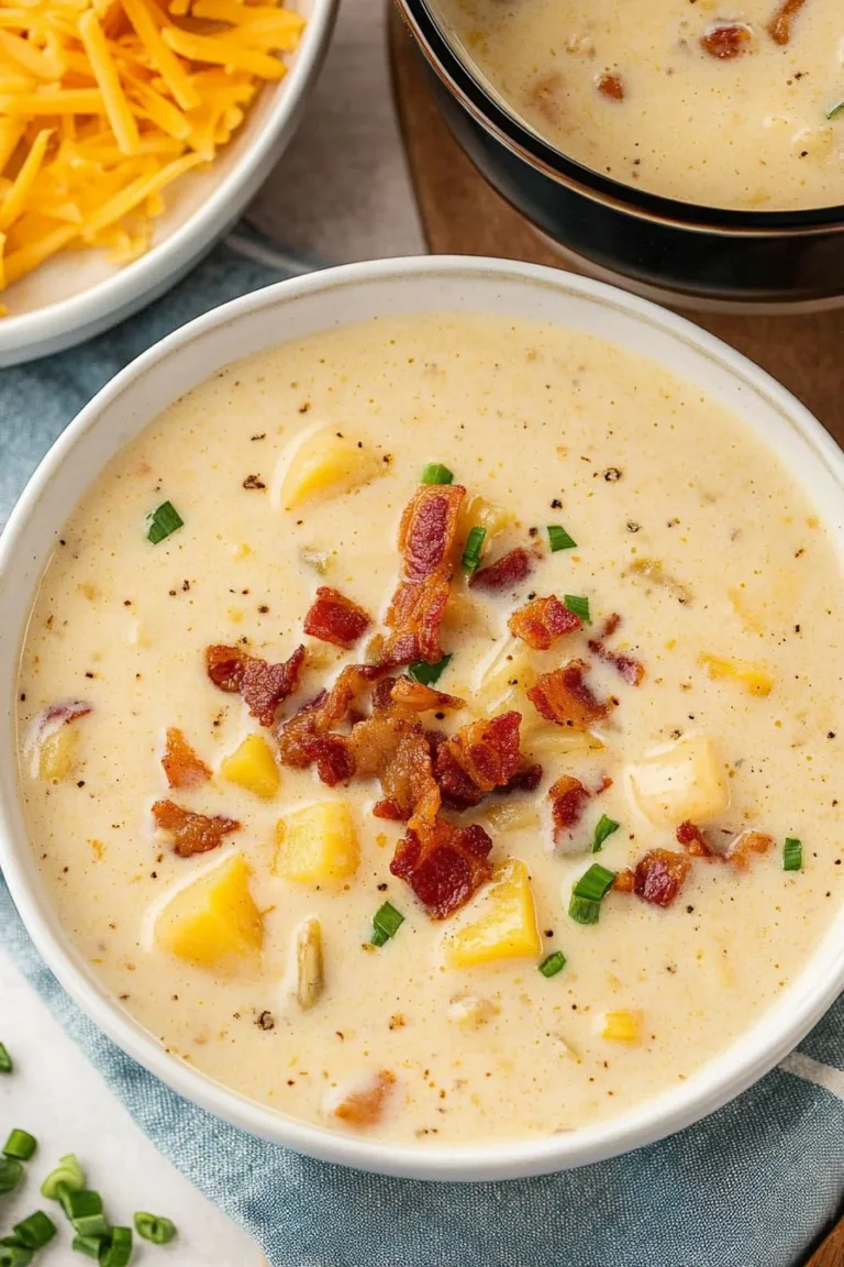 Creamy Crockpot Potato Soup: My Family’s Go-To Recipe