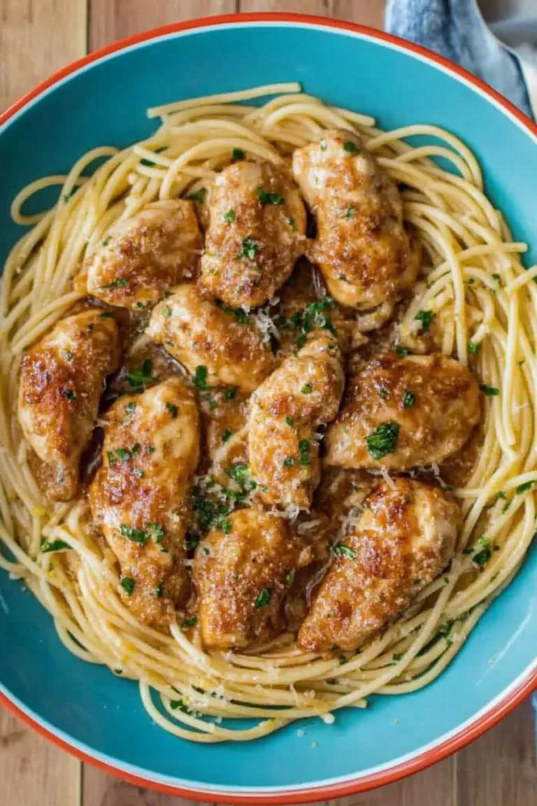 Italian Chicken Scampi Recipe from My Cozy Kitchen