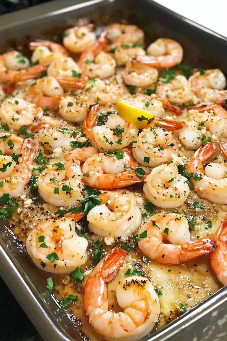 Garlic Parmesan Roasted Shrimp