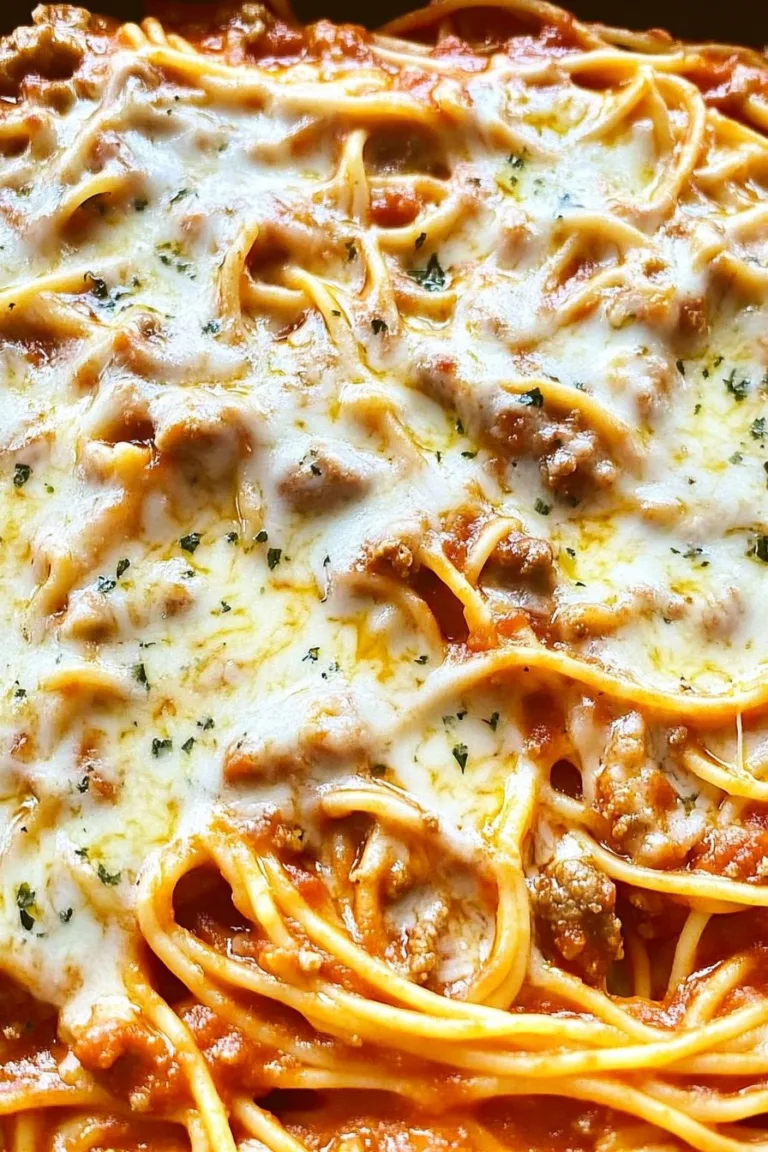 Baked Cream Cheese Spaghetti