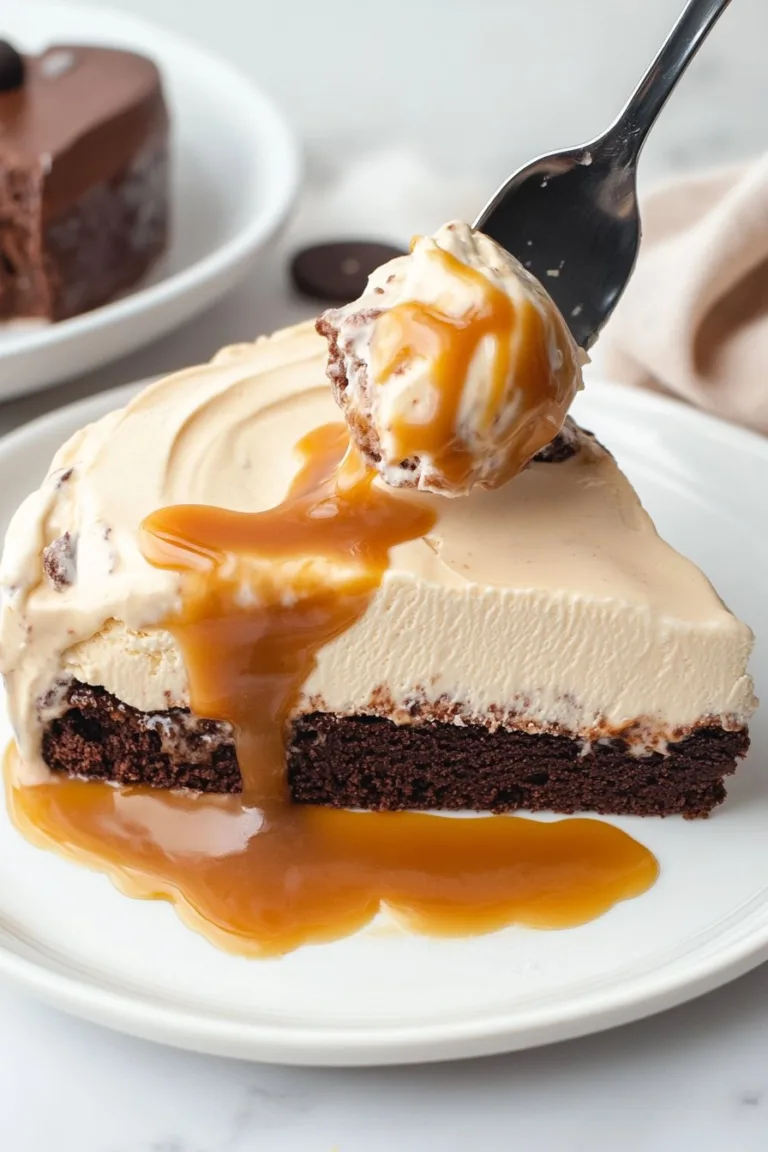 Salted Caramel Sour Cream Cake
