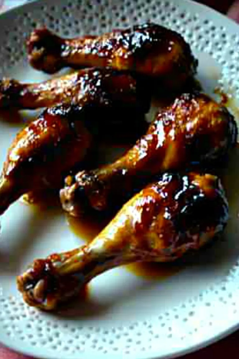 Caramelized Baked Chicken Legs