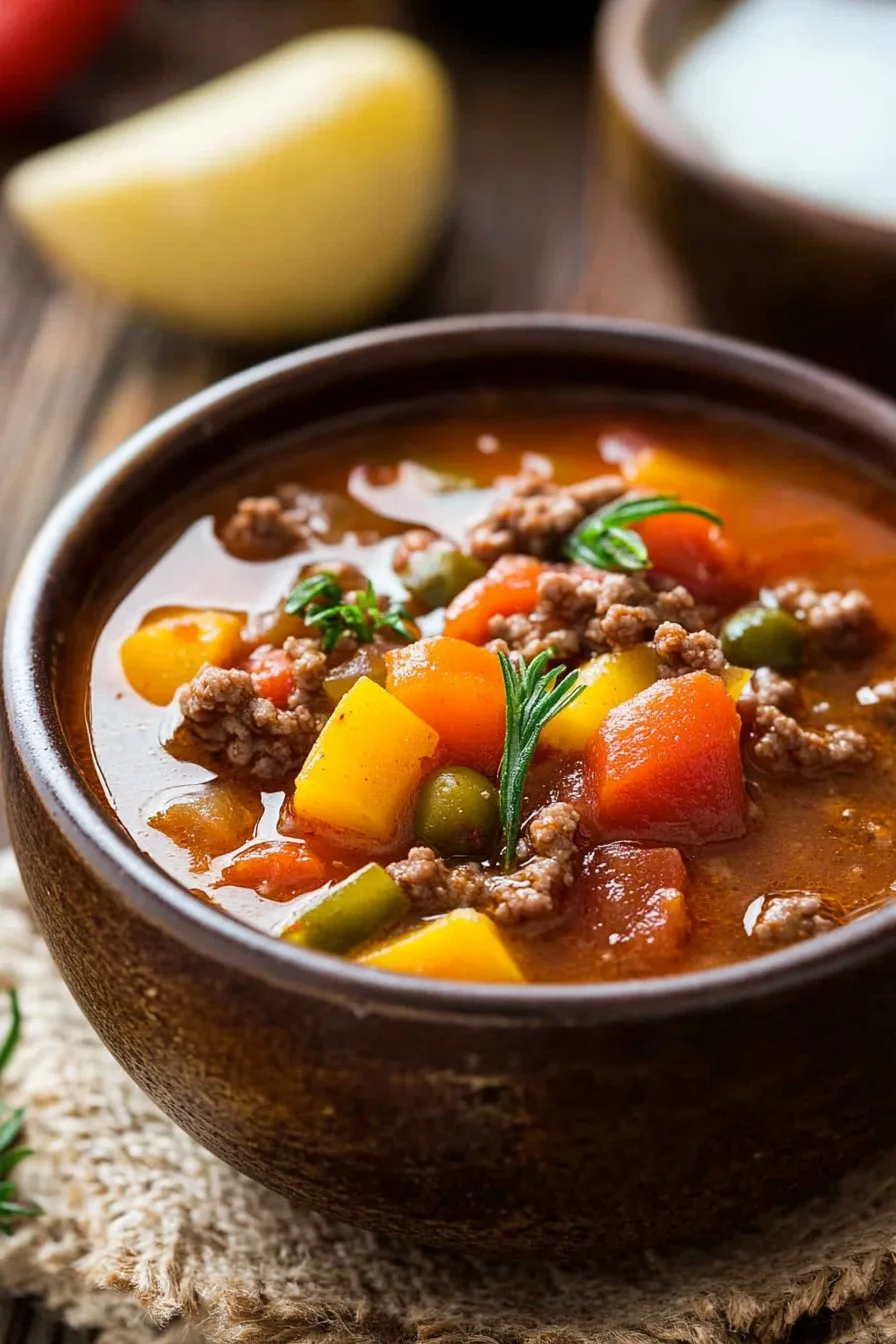 Hamburger Soup