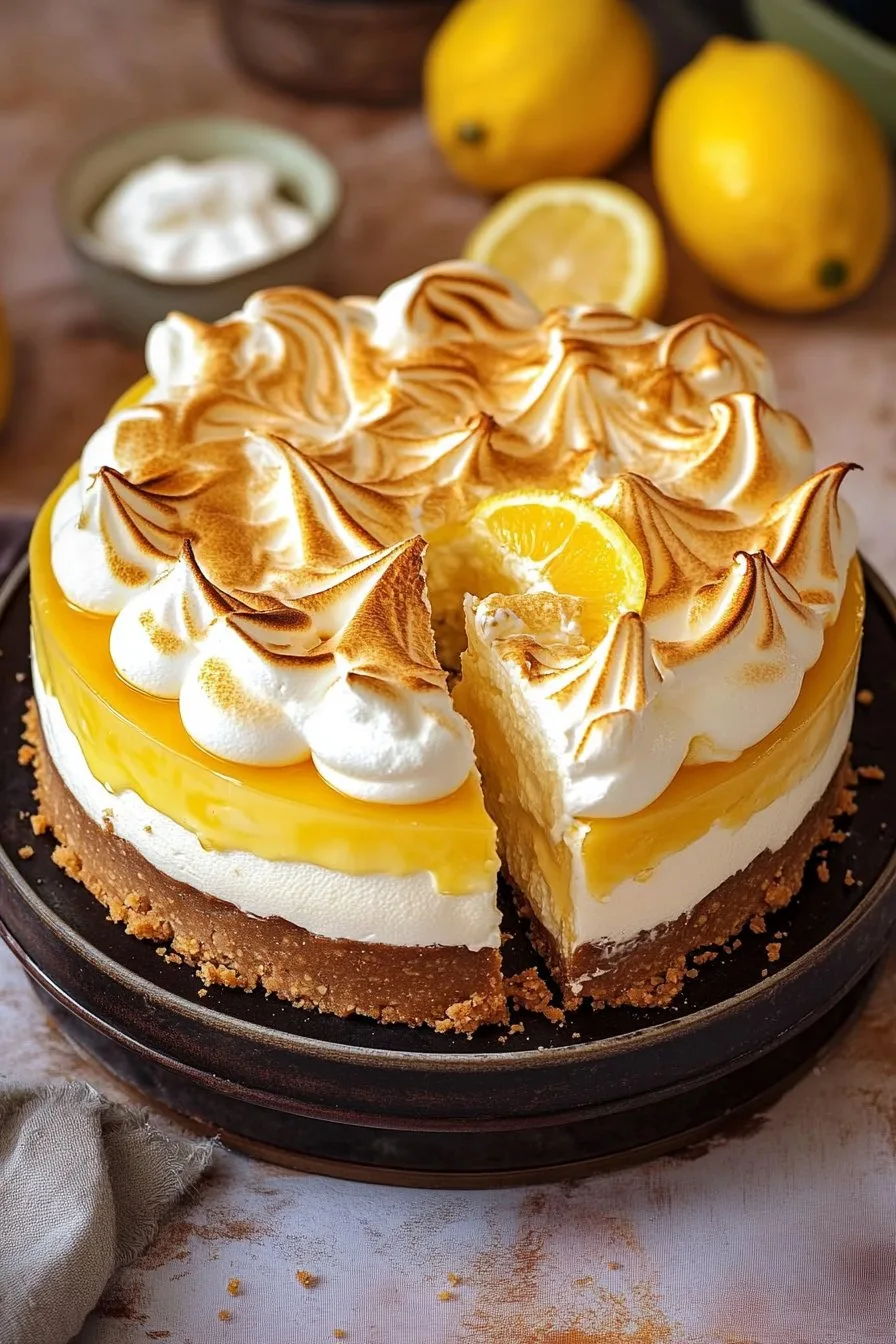 Lemon Meringue Cheesecake