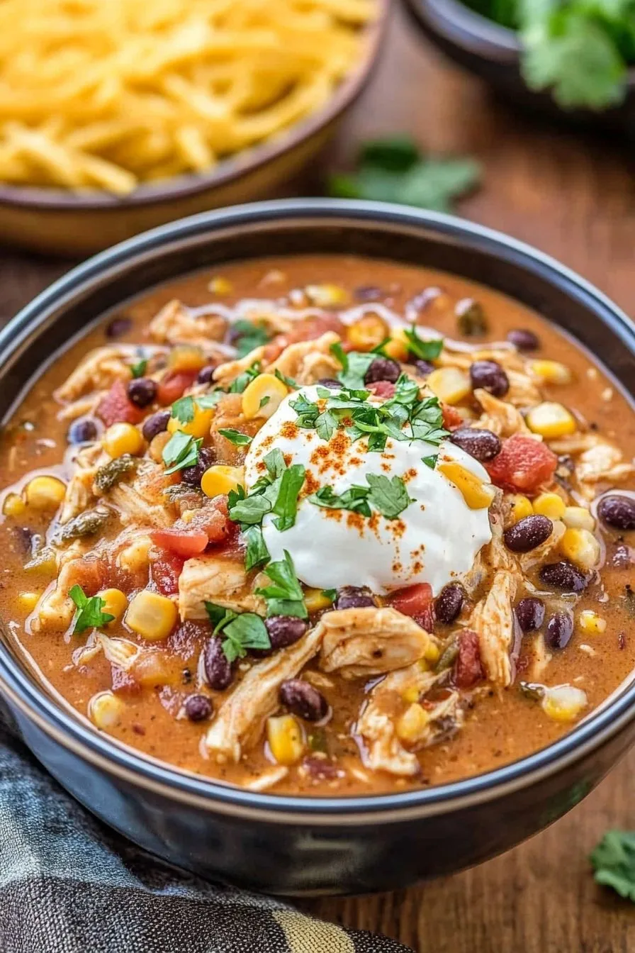 Slow Cooker Crack Chicken Chili Recipe: Flavorful & Easy