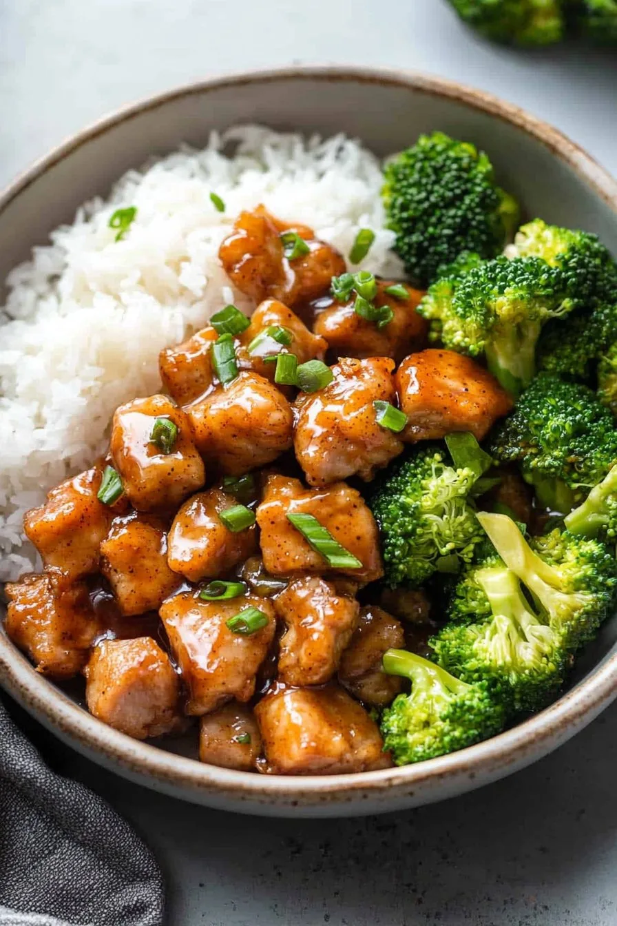 Honey Garlic Pork Rice Bowl Recipe: Delicious & Easy