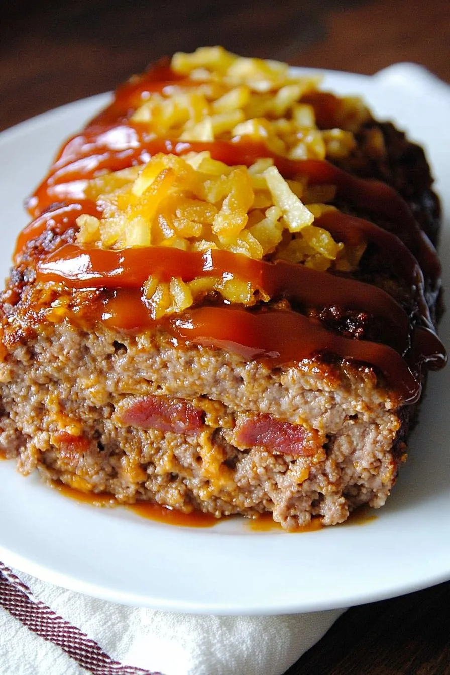 Bacon Cheeseburger Meatloaf: A Juicy Twist on Classic Comfort