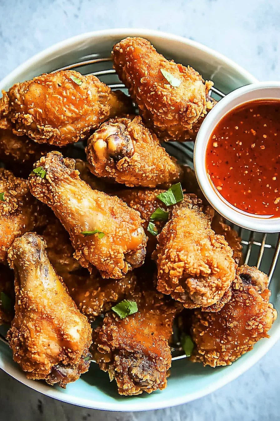 Crispy Deep Fried Chicken Wings Recipe: Perfect Every Time