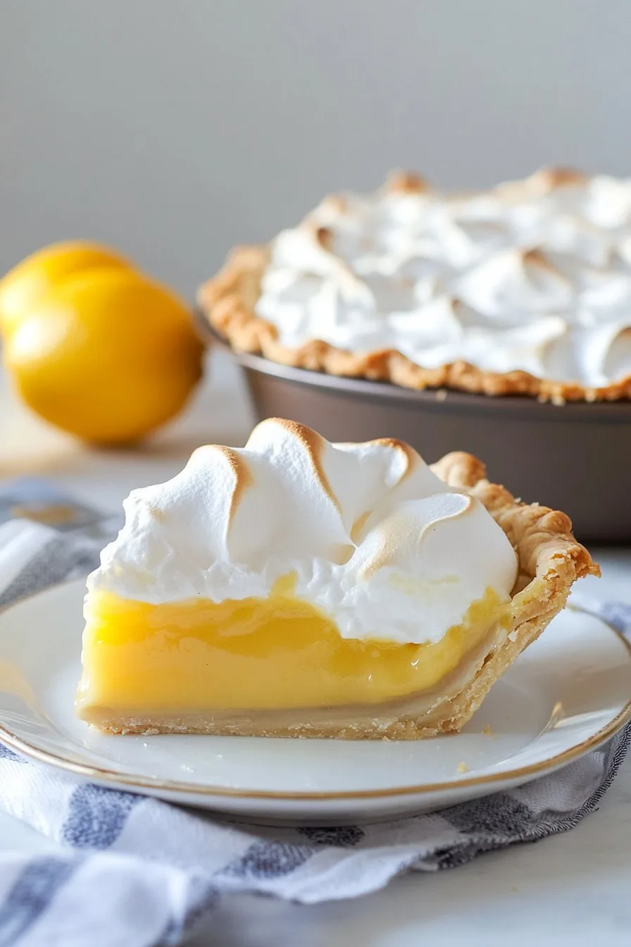 Homemade Lemon Meringue Pie