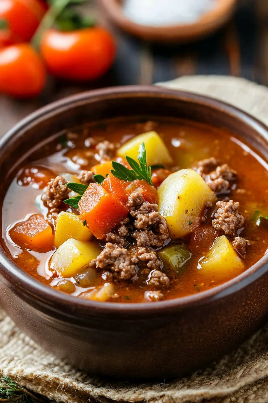 Hamburger Soup