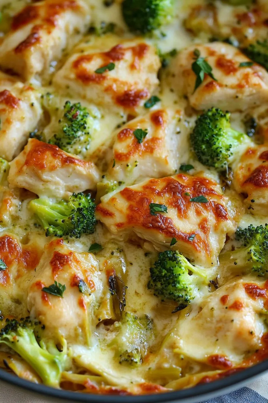 Chicken and Broccoli Lasagna