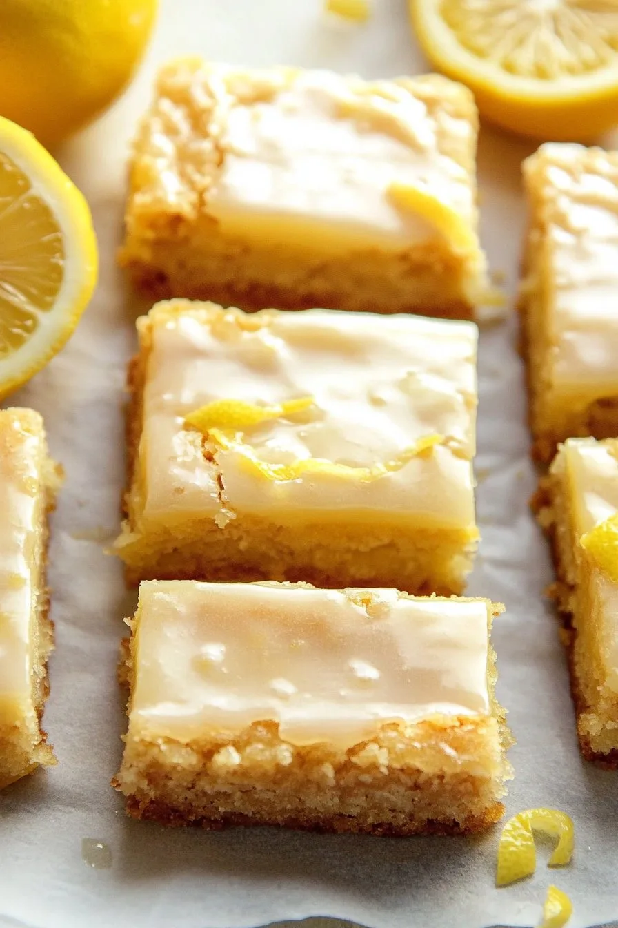 Lemonies Lemony Brownies