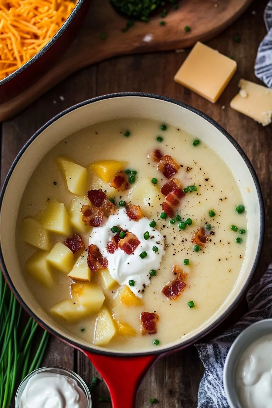 Creamy Potato Soup Recipe - Perfect Comfort Meal