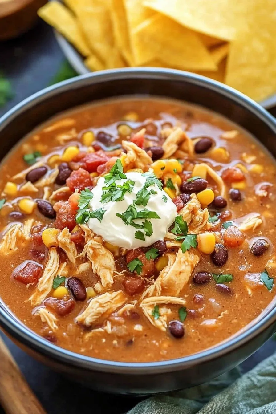 Slow Cooker Crack Chicken Chili Recipe: Flavorful & Easy