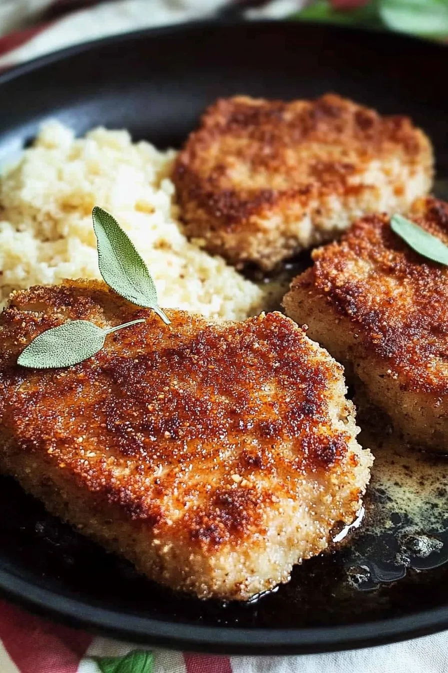 Crispy Panko Crusted Fried Pork Chops Recipe