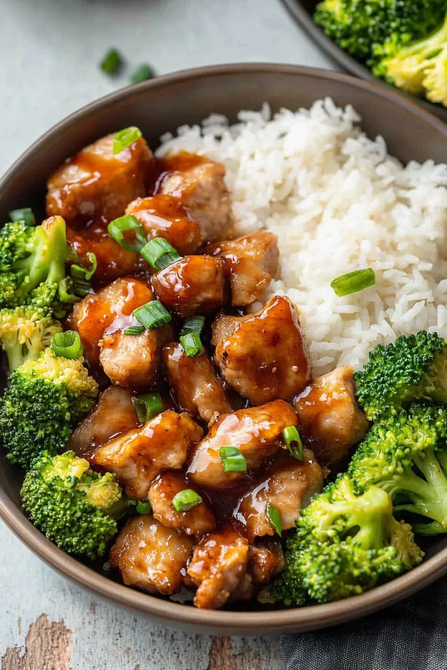 Honey Garlic Pork Rice Bowl Recipe: Delicious & Easy