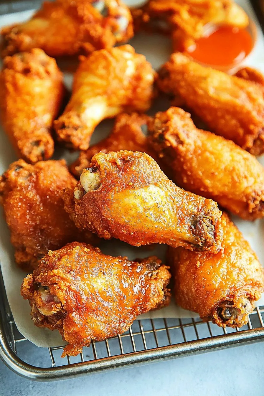 Crispy Deep Fried Chicken Wings Recipe: Perfect Every Time