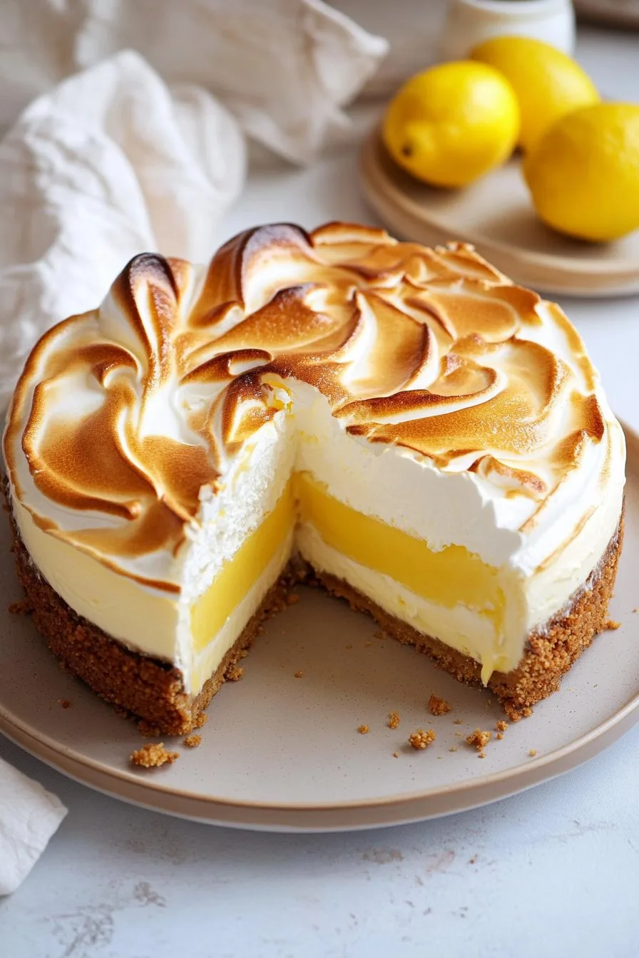 Lemon Meringue Cheesecake