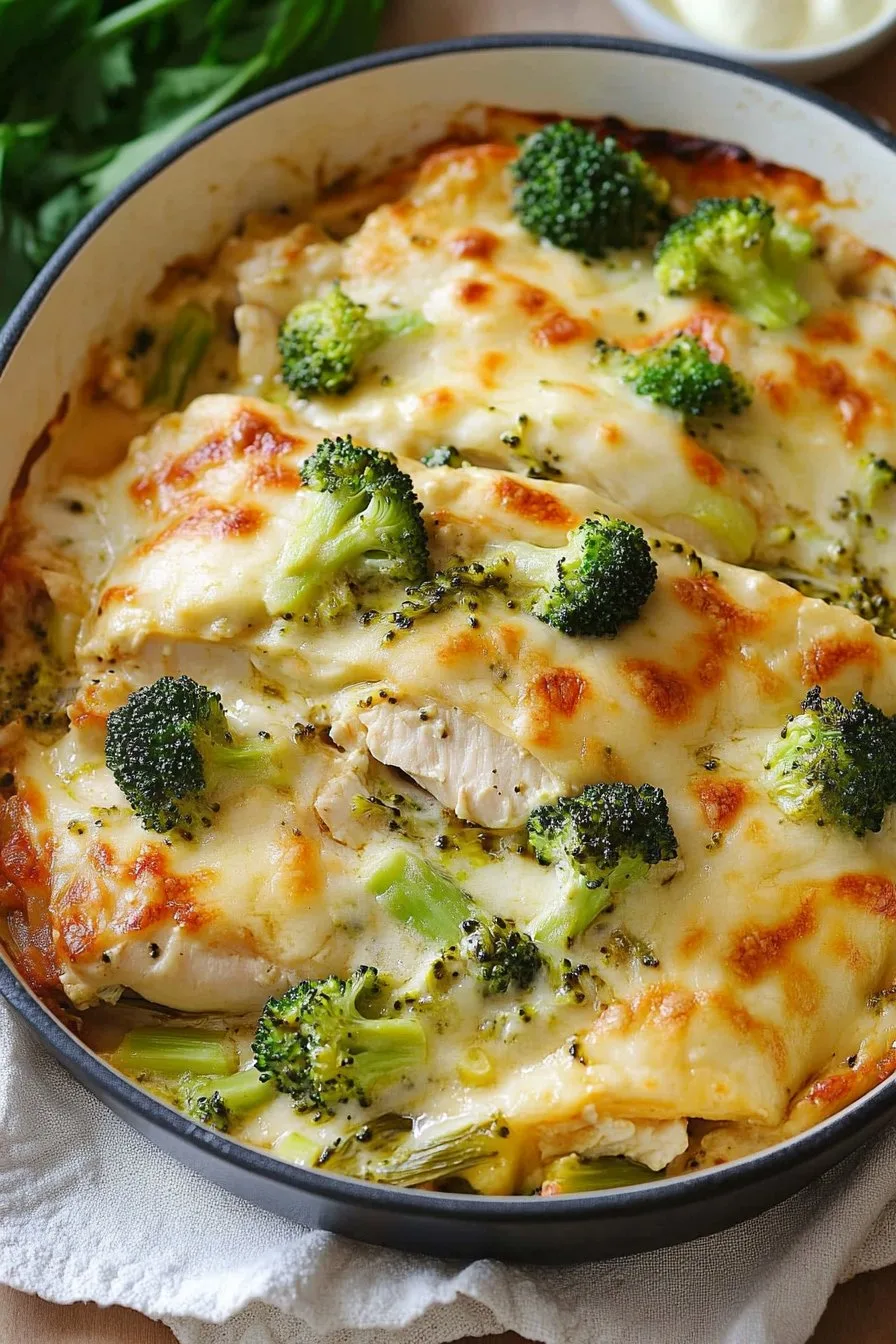 Chicken and Broccoli Lasagna