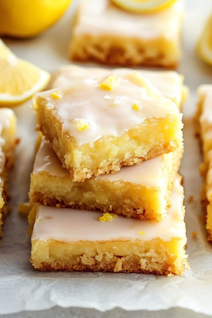 Lemonies Lemony Brownies