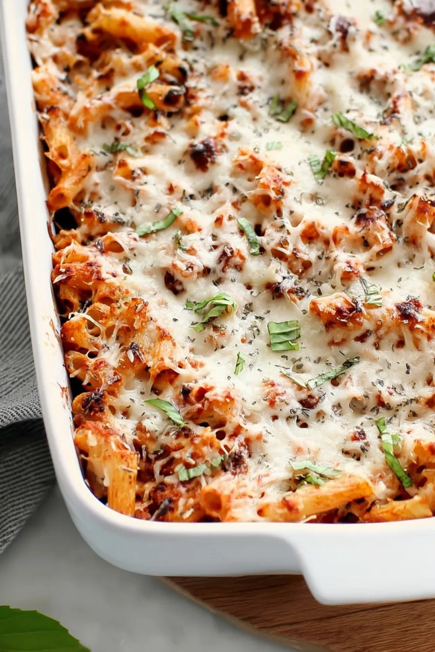 5-Ingredient Baked Ziti