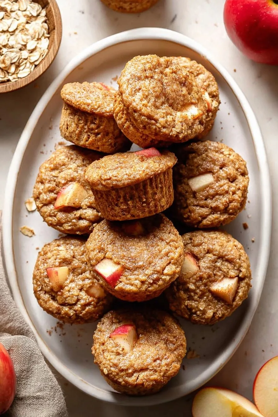 Apple Cinnamon Protein Muffins