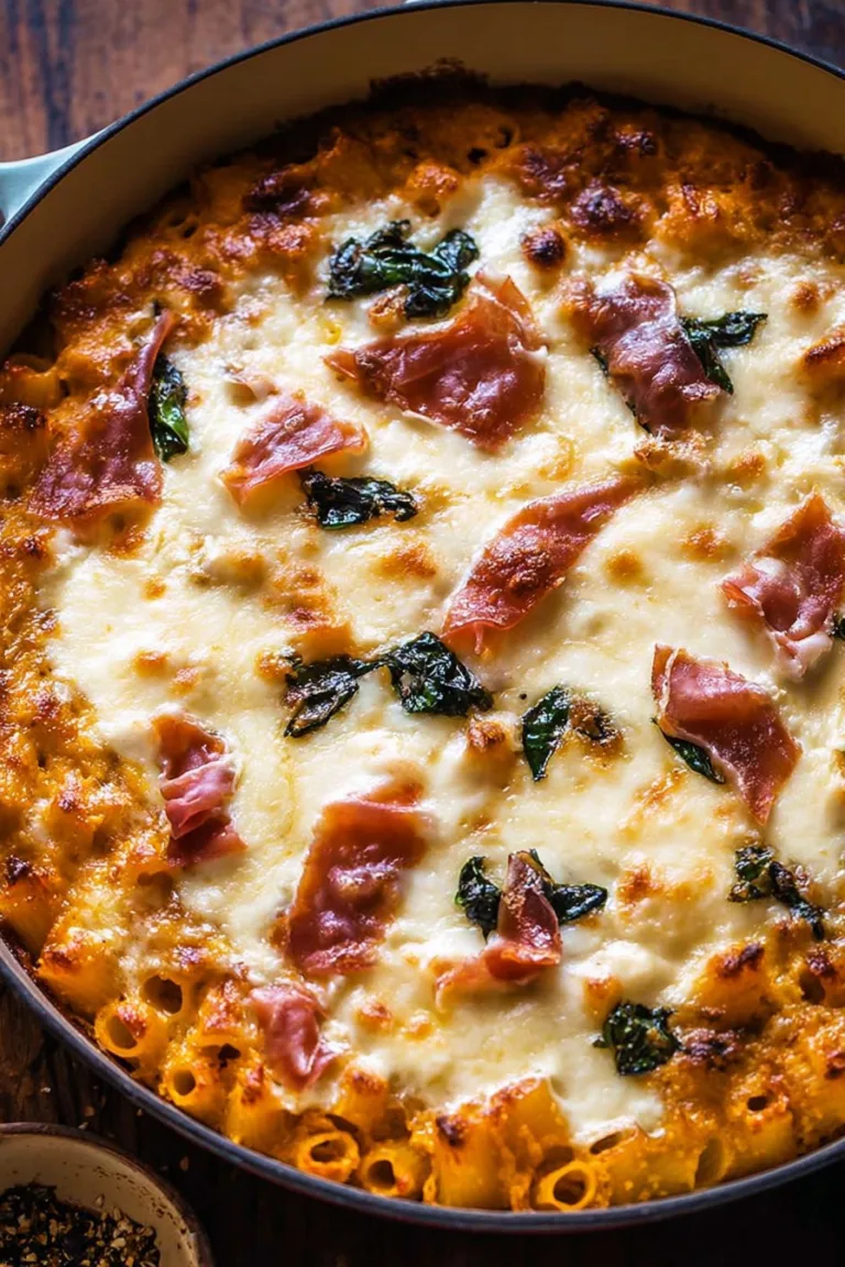 Butternut Squash Rigatoni Pasta Pie